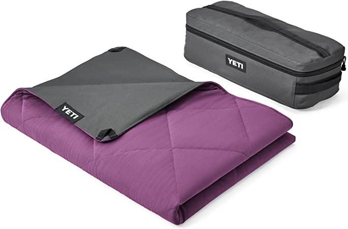 YETI Lowlands Blanket, Multi-Use Blanket with Travel Bag, Nordic Purple