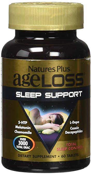 Nature's Plus Ageloss Sleep Support Tablets, 60 Count