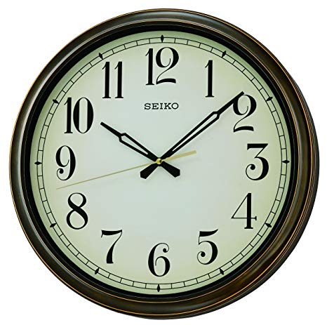 Seiko QXA548BLH Classic Outdoor Clock