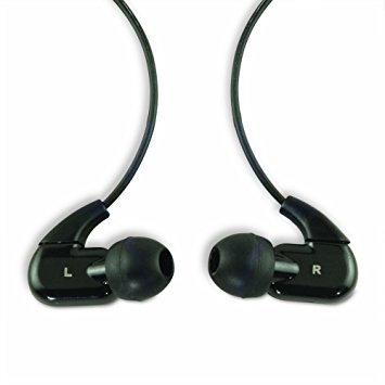 C Crane Co S9EB Senta 9 Premium In-Ear Earbuds with Mute Button and Carry Case