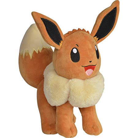 Pokémon Eevee Plush Stuffed Animal Toy - 8"