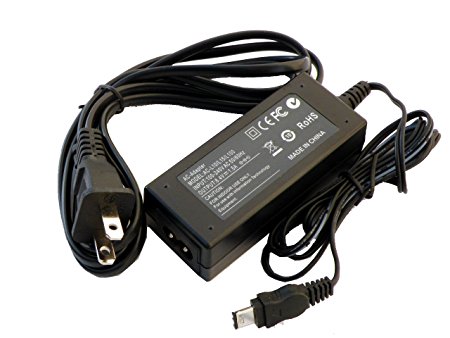 Replacement Camera Ac Adapter Charger for Sony Ac-l100 / Ac-l10 / Ac-l10a /Ac-l10b Ac-l15 /Ac-l15a / Ac-l15b