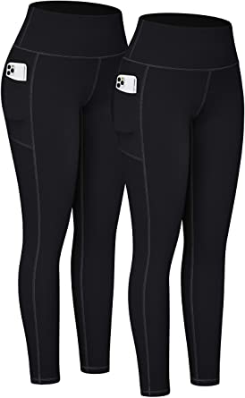 TOREEL Workout Leggings for Women with Pockets High Waisted Yoga Pants with Pockets for Women Leggings with Pockets