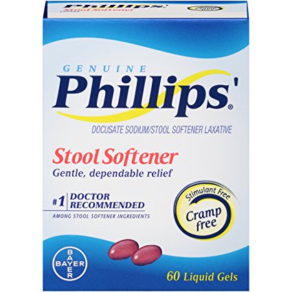 Phillip's Stool Softner, 60 Count