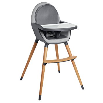 Skip Hop Tuo Convertible High Chair, Charcoal Grey