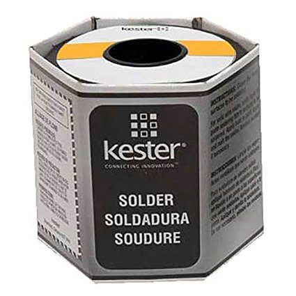 KESTER SOLDER 24-6337-0027 SOLDER WIRE, 63/37 SN/PB, 183Â°C, 1LB