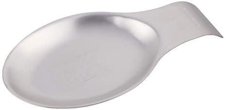 Amco Large Stainless Steel Spoon Rest