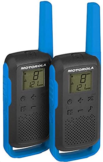 Motorola Talkie Walkie Twin Pack T62 Bleu