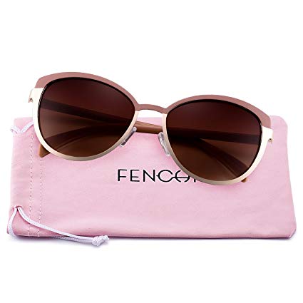 New Classic Sunglasses for Women Round Metal Brand Designer 7 Colors Mirror Cat Eye Glasses4389