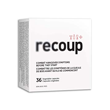 Recoup Hangover Remedy | 6 dose Box – Combat six Hangovers | Doctor formulated