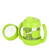 OXO Tot Sippy Cup Set with Bonus Training Lid and Removable Handles 7 oz - Green