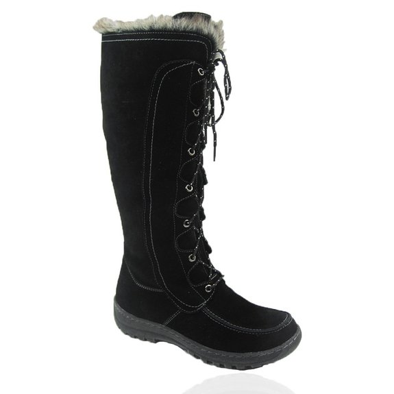 Comfy Moda Women's Winter Snow Boots Warsaw Genuine Suede Leather #6-12