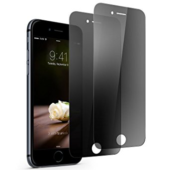 iPhone 7/8 Plus Privacy Screen Protector, Atill 2 Pack Anti-Spy Tempered Glass Screen Protector for Apple iPhone 7/ 8 Plus (Black)
