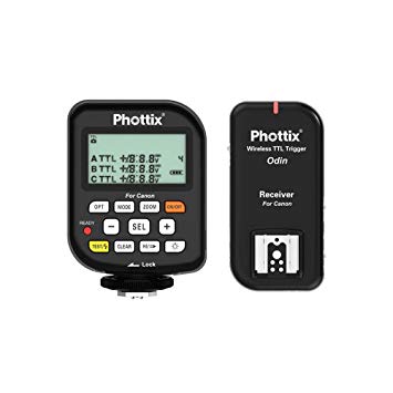Phottix Odin TTL Flash Trigger/Receiver Kit for Canon
