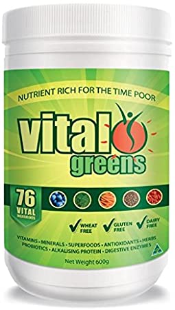 Vital Greens Antioxidant Superfood Powder Natural Multivitamin Formula 600gm/21.16oz