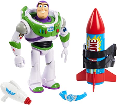 Toy Story Disney and Pixar 25th Anniversary Buzz Lightyear Figure, Multi, Model:GJH49