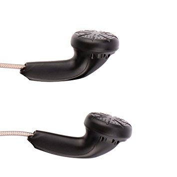 K300 In Ear Earphone, Ollivan 300OHM Impedance 3.5MM Earbud Headphones Flat Head Plug Earplugs PK Monk Plus Hifi Earbuds for Phone
