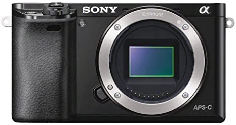 Sony Alpha a6000 Mirrorless Digital Camera 24.3 MP SLR Camera with 3.0-Inch LCD - Body Only (Black)