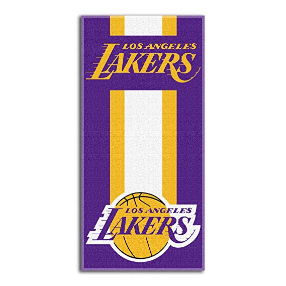 Officially Licensed NBA Beach Towel, 30" x 60"