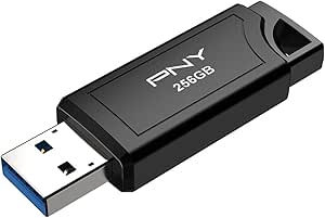 256GB PNY PRO Elite V3 USB 3.2 Gen 2 Flash Drive – Up to 1000MB/s Read, Up to 800MB/s Write, Extreme Performance for Professional Data Storage and Transfers, Premium Metal Design, Type-A Connector