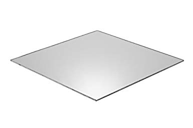 Falken Design Corporation MIR1-8/2436 Plastic Acrylic Plexiglas Lucite Acrylic Silver Mirror Sheet, 24" x 36", 1/8" Thick