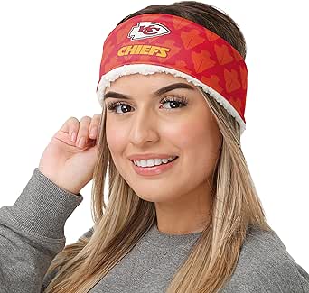 FOCO Women's NFL Team Logo Ladies Fashion Headband