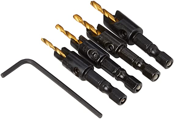 Makita P-51954 Countersink Bit Set 4 Piece