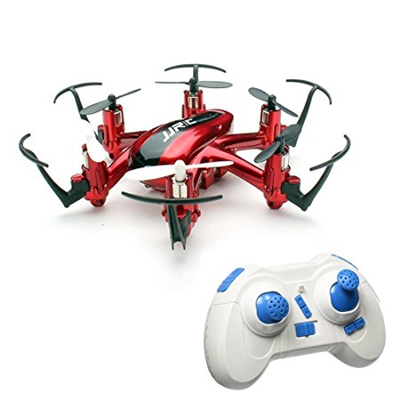 JJRC H20 Mini Drone With Headless Mode One Key to Return 2.4G 4CH 6Axis 3D Tumbling RTF （RED）