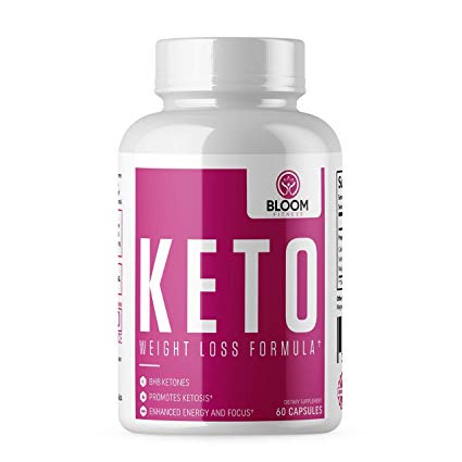 Keto Pills - Keto Shred Ketosis Fat Burning Formula - Keto Friendly Dietary Supplement - 60 Capsules