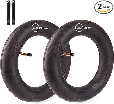 (2-Pack) 10x2 Replacement Inner Tubes 10" x 1.95/2.125 with 2 Levers | Compatible with Bike Schwinn Trike Roadster/Tricycle/BoB Revolution Motion - Made from BPA/Latex Free Quality Butyl Rubber