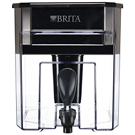 Brita Large 18 Cup UltraMax Water Dispenser and Filter - BPA Free - Black