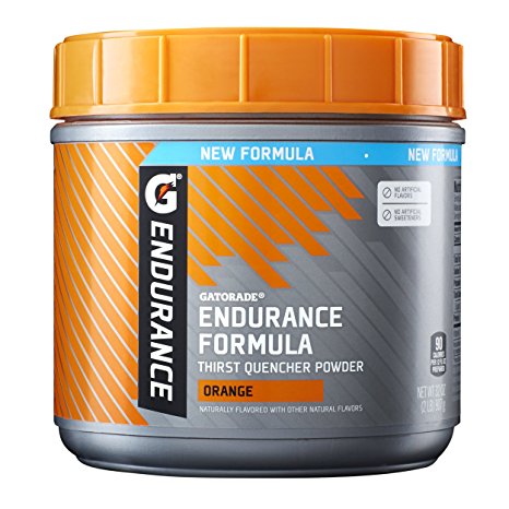 Gatorade Endurance Formula Powder, Orange, 32 Ounce