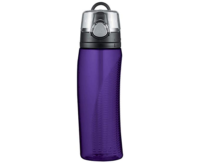 Thermos Hydration Water Bottle with Meter, Purple, 710 ml