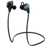 Mpow Swift Bluetooth 40 Wireless Sport Headphones Sweatproof Running Gym Exercise Bluetooth Stereo Earbuds Earphones Car Hands-free Calling Headsets