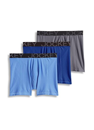 Jockey Men's Underwear Active Mesh Boxer Brief - 3 Pack
