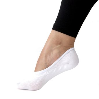 SHEEC - SoleHugger ACTIVE - Women's No-Show Cotton Casual Socks *Non Slip*