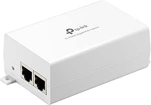 TP-Link TL-PI30G | IEEE 802.3at/af Gigabit PoE  Injector | Non-PoE to PoE Adapter | Supplies up to 30W | Plug & Play | Desktop/Wall-Mount | Power Over Ethernet | Distance Up to 328 ft. | UL Certified