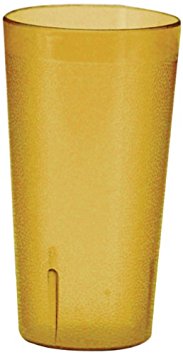 Winco Pebbled Tumblers, 5-Ounce, Amber