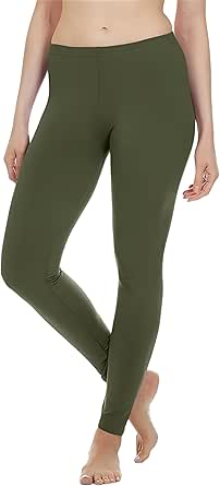 Thermajane Long Johns for Women - Thermal Leggings for Women, Fleece Lined Thermal Underwear Bottoms