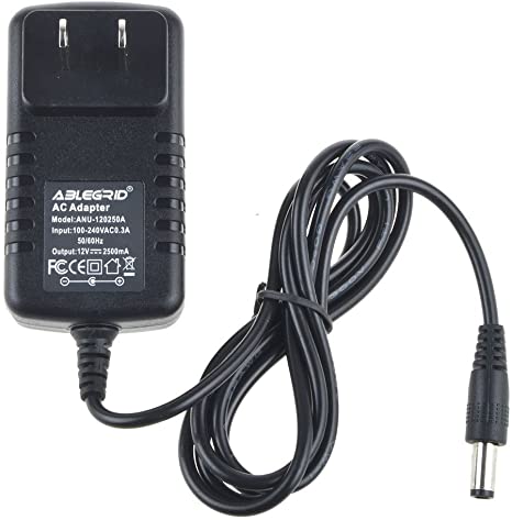 12 Volt Power Supply - 2.5 Amp Standard (12V 2.5A DC) Adapter
