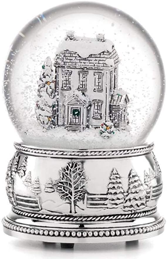 Reed & Barton Winter Traditions Farmhouse Snow Globe, 2.20 LB, Multi