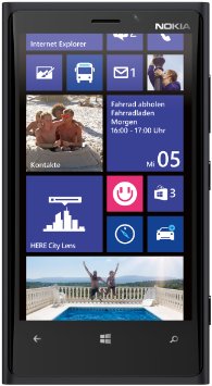 Nokia Lumia 920 32GB Unlocked 4G LTE Windows Smartphone w/ PureView Technology 8MP Camera - Black