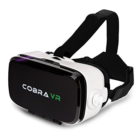 VR Headset VR Glasses 3D Upgraded VR Virtual Reality Headsets Immersive Large Screen Experience VR Headset Fit for IOS and Android smartphones