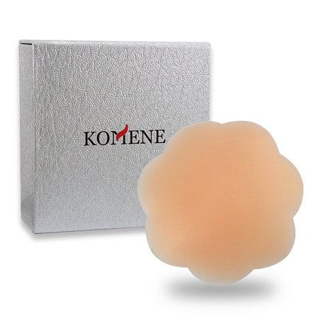 Komene Pasties - Reusable Adhesive Silicone Nipple Covers Flower
