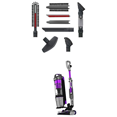 Vax Genuine New Type 2 Pro Cleaning Kit, Grey with UCUESHV1 Air Lift Steerable Pet Pro Vacuum Cleaner, 1.5 Liters, Black/Purple [Energy Class A]