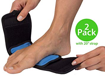 NatraCure Cold Therapy Wrap w/ 20" Strap - 2 Pack (Hand, Foot, Wrist, Elbow) - 715-20 CAT2PK