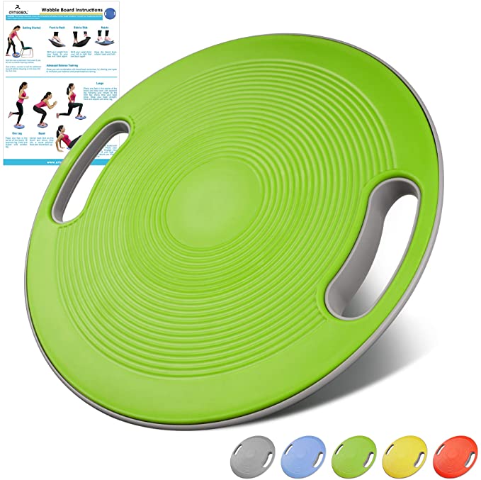 arteesol Balance Board, Therapy Spinning top Physiotherapy Wobble Board Balance Board, Suitable for Training Balance, Coordination and Strength, Physiotherapy and Rehabilitation