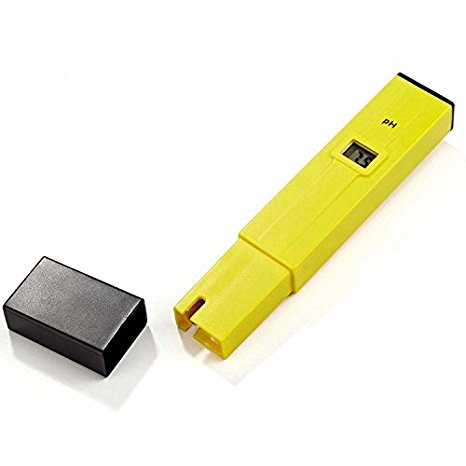 Dr.meter 0.1pH High Accuracy pH Meter/pH Pen Tester with ATC LCD 0-14 pH Measurement Range