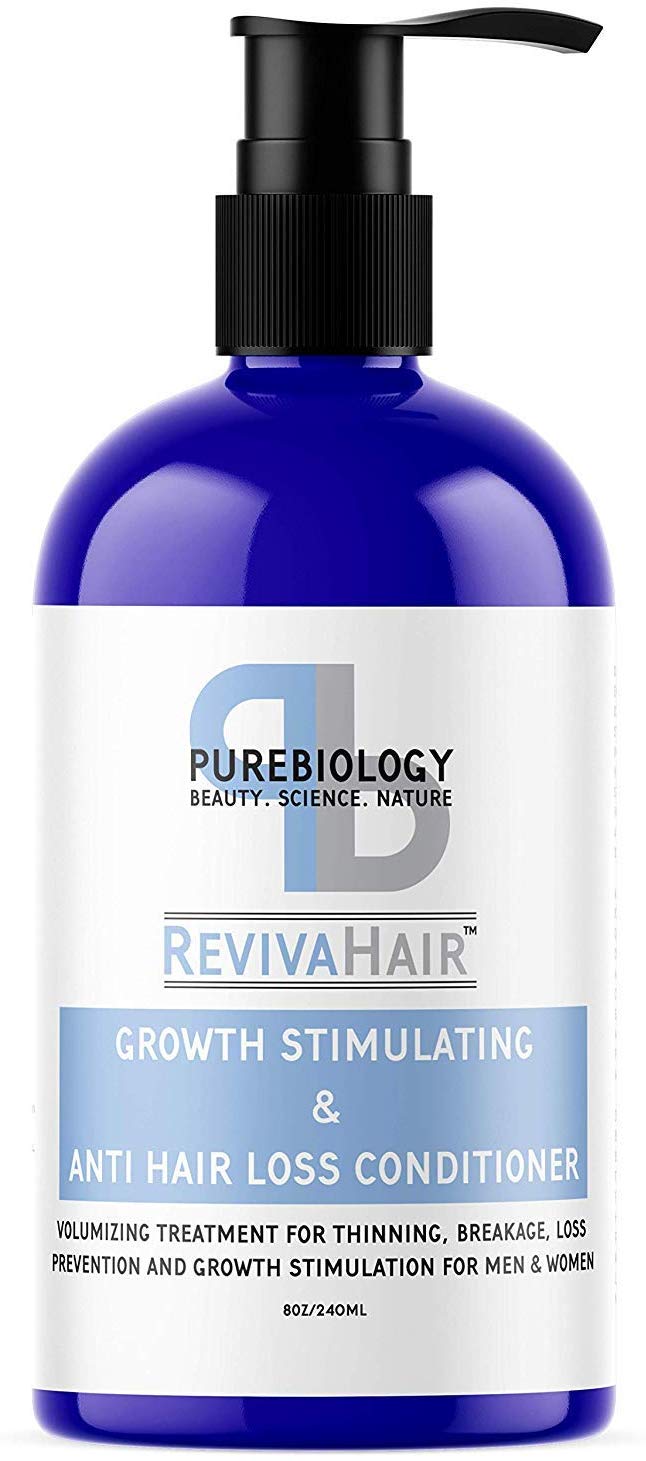 Hair Growth Stimulating Conditioner (Unisex) with Biotin, Keratin & Breakthrough Anti Hair Loss Complex – Intense Hydration Post Shampoo for Men & Women
