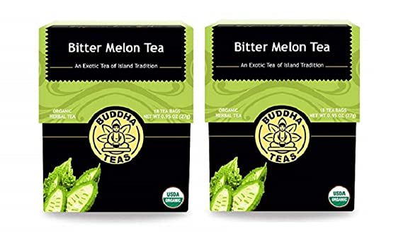 Organic Bitter Melon - Kosher, Caffeine-Free, GMO-Free (2 Pack)
